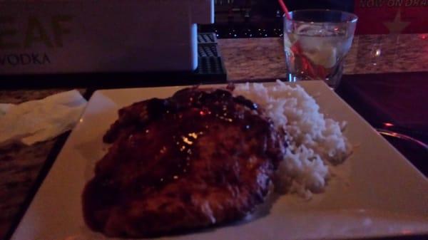 Steak was done to perfection