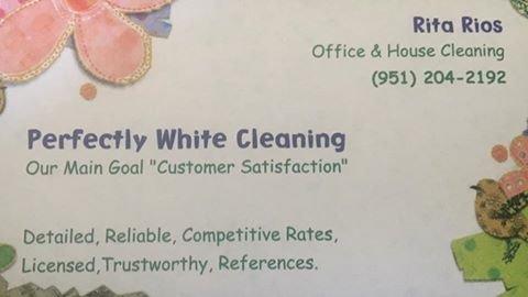 Perfectly White Cleaning Services