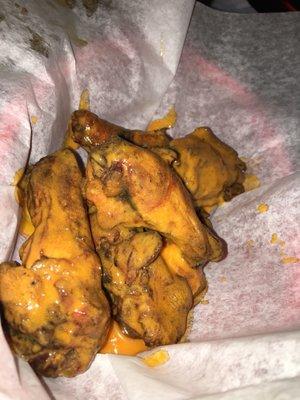 Smoke hot wings had a good smoke taste