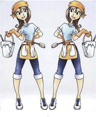 II Women And A Bucket