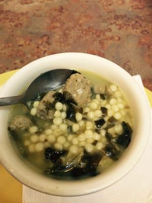 Italian wedding soup.