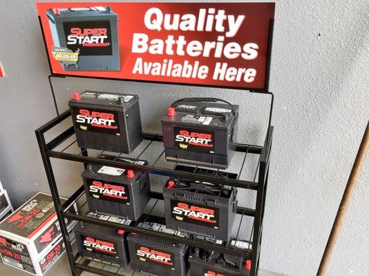 Our batteries have a 2 year warranty that covers full replacement and towing service