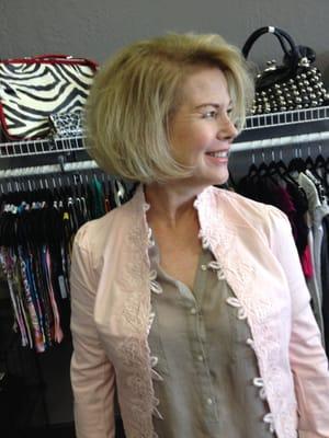 another one of my super happy clients -color and cut...