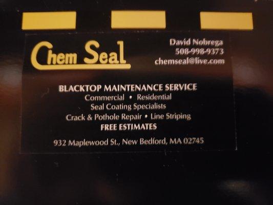 Chem Seal of Southeastern Mass