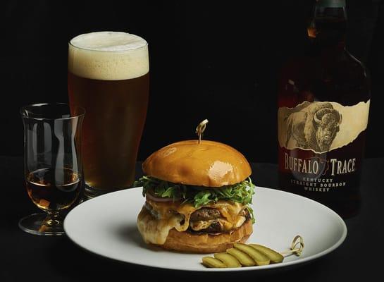 Burger, Bourbon, & Brew $19 Sunday-Thursday! In House Only.