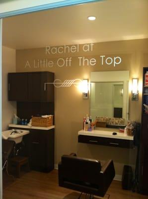 Rachel at A Little Off The Top