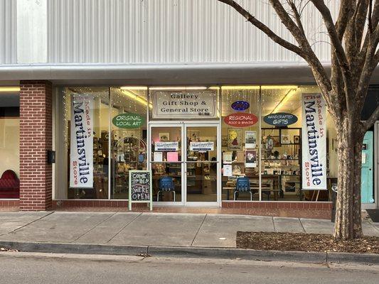 Street view of store