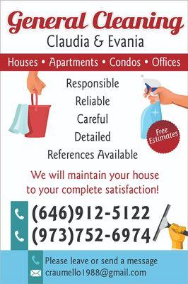 Claudia Araujo Cleaning Services