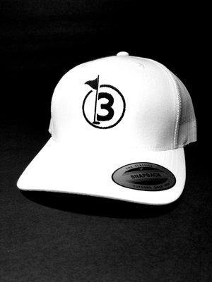 White Birdie Season golf hat