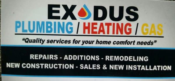 Exodus Plumbing, Heating & Gas