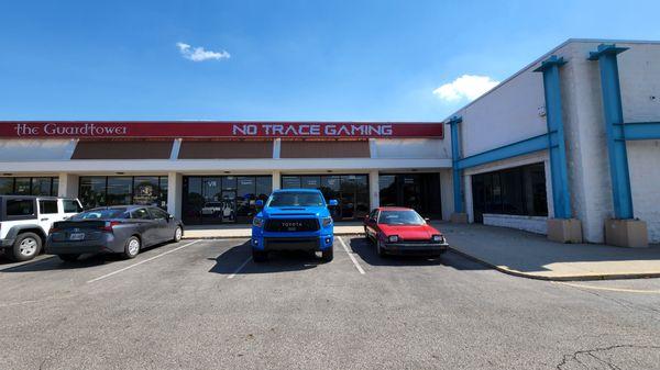 Located between Guard Tower and the fitness center!