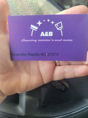 A&B cleaning service's and more.