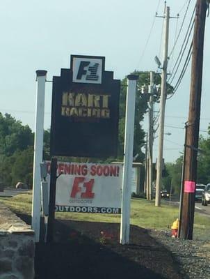 Place is closed. Sign says F1 racing taking its place soon.