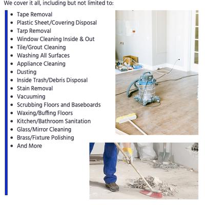 RP Cleaning and Repair