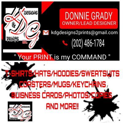KDG Designs & Prints