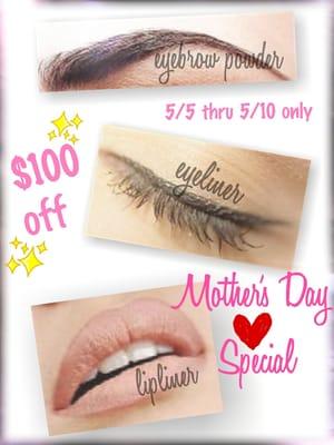 MOTHER'S DAY PROMO THIS WEEK ONLY