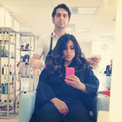 Warm, subtle ómbre with Bruce!