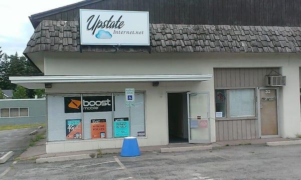 Our Store allows customers to make cash payments & to exchange modems in person