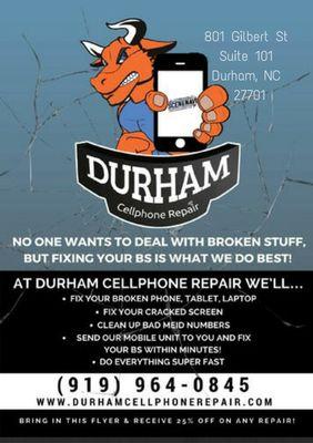 Durham Cellphone Repair Durham, NC