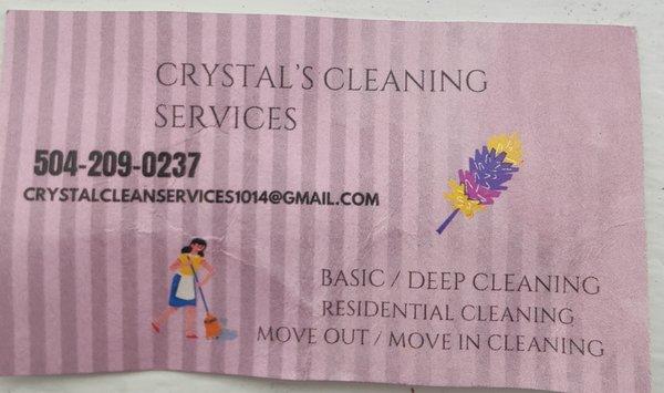Crystalscleaningservices
