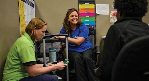 The staff at Hopebridge make it feel like family.