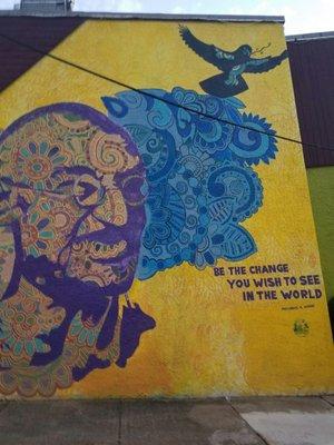 Can you spare a little change? That's all I wish to see in the world