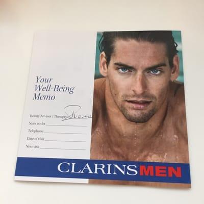 Clarins Skin Spa at Air France Lounge