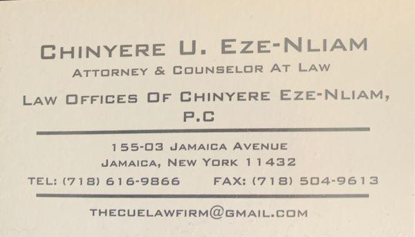 Law Offices of Chinyere Eze-Nliam