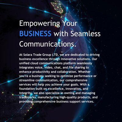 Empowering Your Business with Seamless Communications