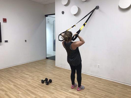 TRX Training is one of our specialties so contact us if your facility wants access to our programming