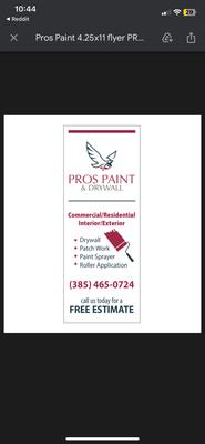Pros Paint & Drywall