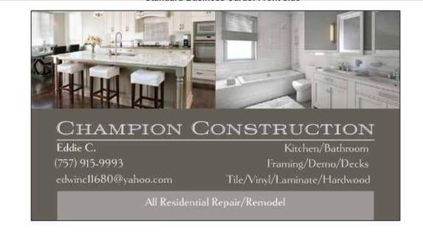 Champion Construction