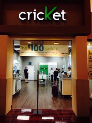 Cricket in Arizona Mills