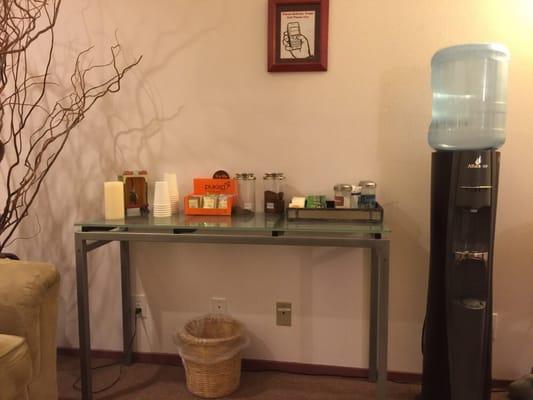 Comfortable waiting room