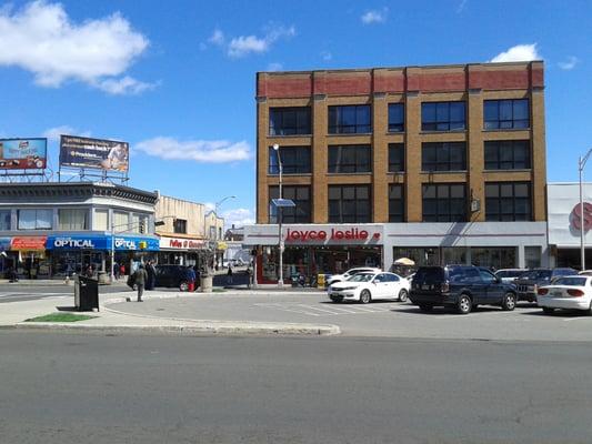 Joyce Leslie shop is located off of Main Avenue in Passaic and Washington Place