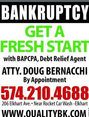 Now available to help you. 23 years experience on your side.