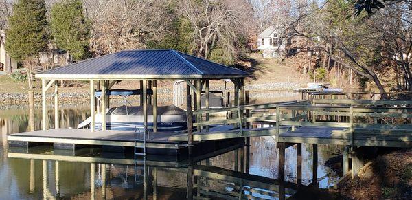 Lake Norman Custom Dock & Pile Driving