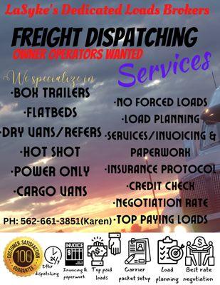 LaSyke's Dedicated Loads