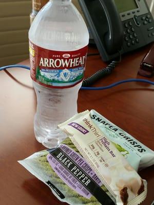 Got my morning fix. Work hunger pangs and lack of hydration solved =)