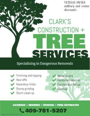 Clark's Construction & Tree service