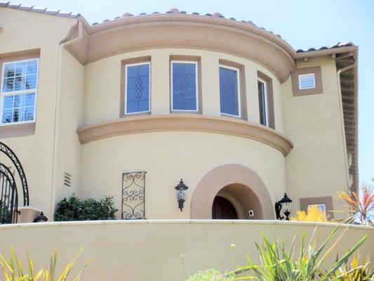 Exterior power wash and paint project