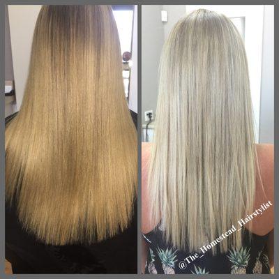 Brighter cleaner blondes