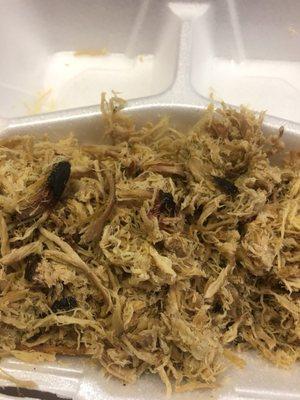 The pulled pork has a distinct smoke flavor and was good.