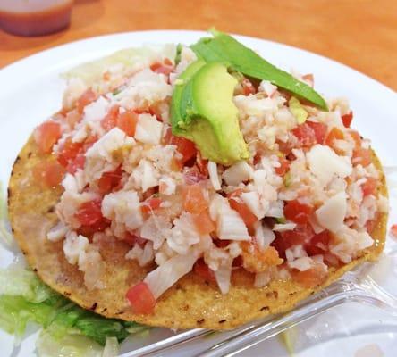 Ceviche Tostada $3.59