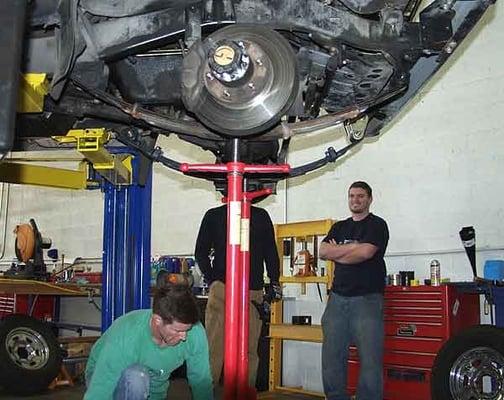 Truckwerks hosting a Copper State Cruisers event