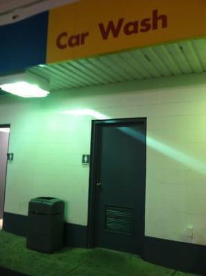 Yep outside the building.