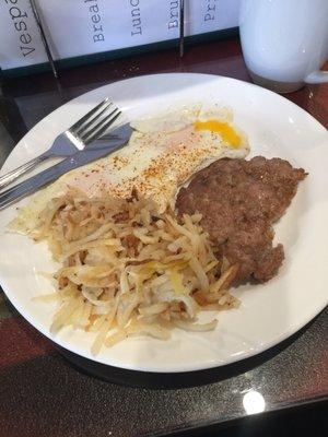 Southern Hills - delicious homemade breakfast sausage and hash browns!