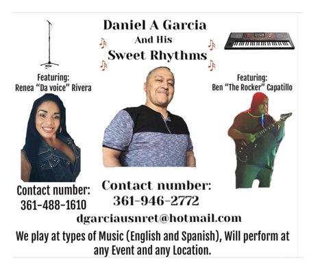 Daniel A Garcia and His Sweet Rhythms