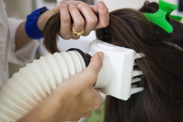 Our patented FDA cleared device dehydrates lice AND, most importantly, lice eggs!