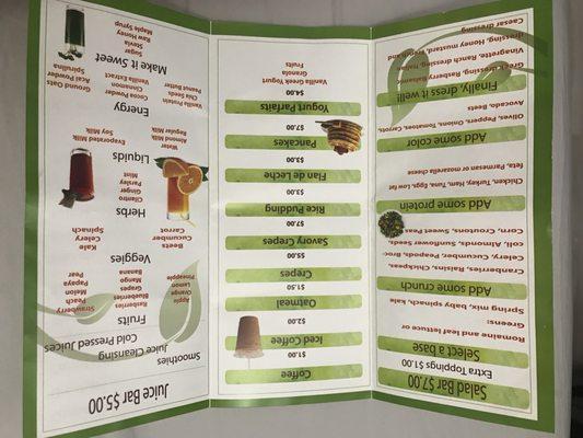Yanna Healthy Snacks Juice & Salad Bar